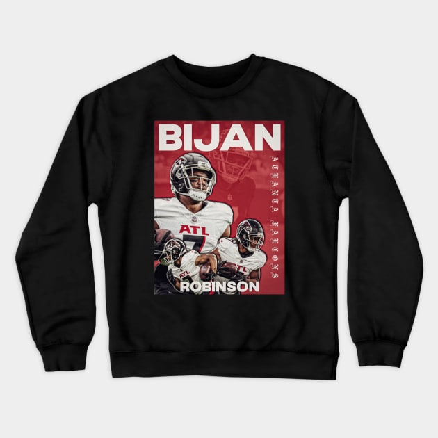 Bijan Robinson 7 Crewneck Sweatshirt by NFLapparel